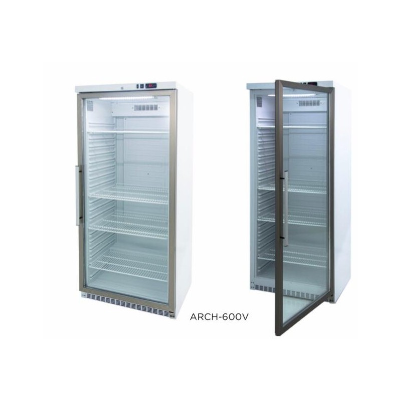 ARMARIO REFRIGERACION PUERTA CRISTAL 600 L. GN 2/1