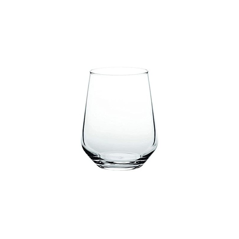 VASO DE AGUA ALLEGRA TRANSPARENTE DE 425 CC