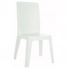 SILLA DE PLASTICO BLANCA MOD KURT