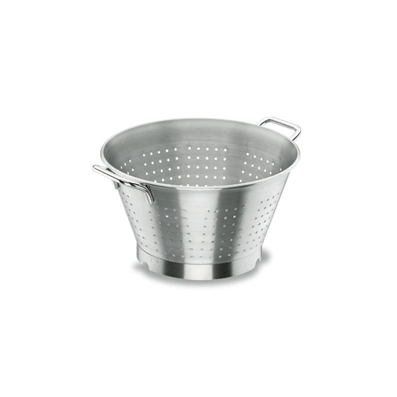 ESCURRIDORA CONICA CON BASE DE ACERO INOX 28 CM Ø X 17 CM